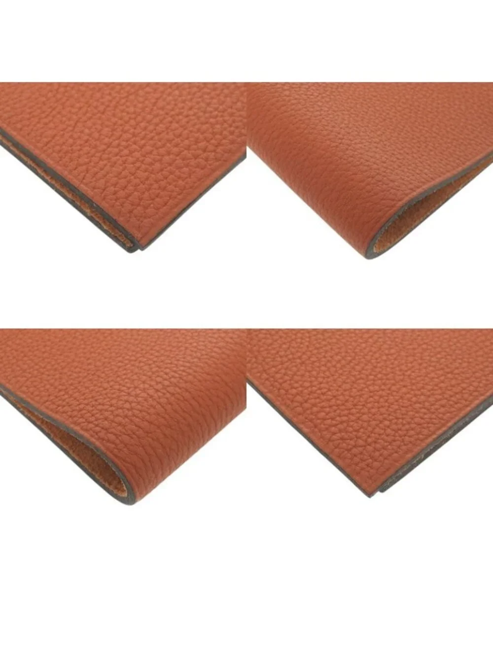 Hermes Ulysse Togo Brown Notebook Cover Agenda